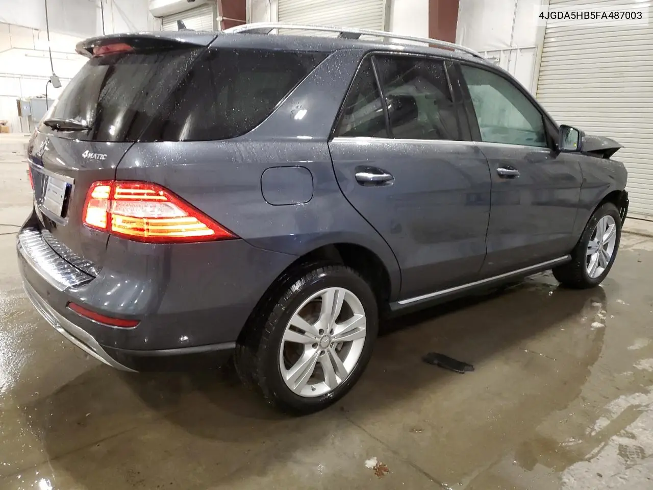 2015 Mercedes-Benz Ml 350 4Matic VIN: 4JGDA5HB5FA487003 Lot: 51240495