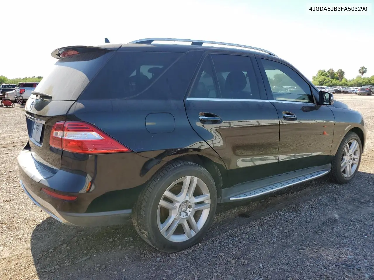 2015 Mercedes-Benz Ml 350 VIN: 4JGDA5JB3FA503290 Lot: 55735005