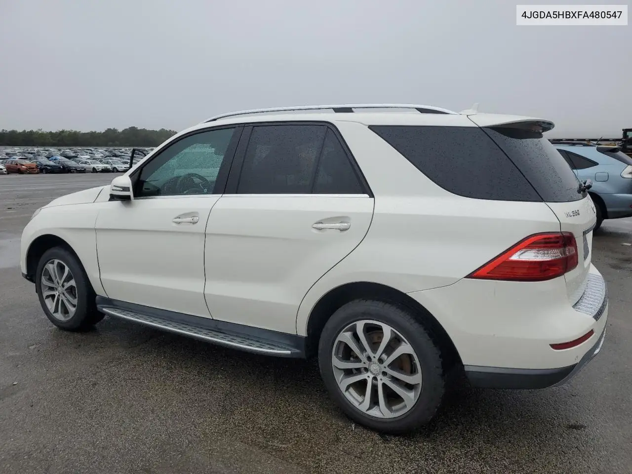 2015 Mercedes-Benz Ml 350 4Matic VIN: 4JGDA5HBXFA480547 Lot: 55746865
