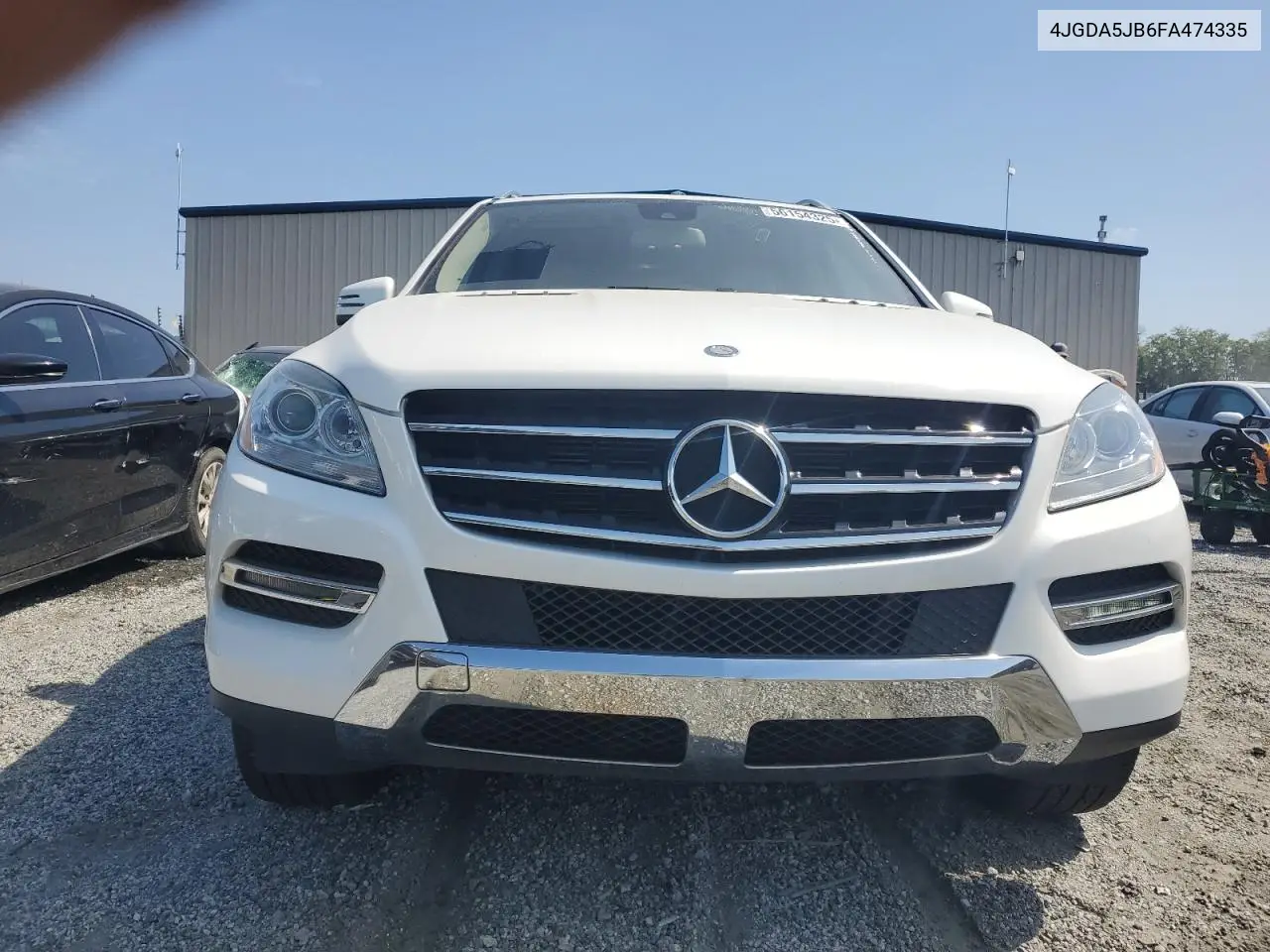 2015 Mercedes-Benz Ml 350 VIN: 4JGDA5JB6FA474335 Lot: 56154325