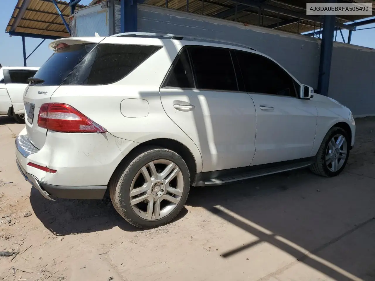 2015 Mercedes-Benz Ml 250 Bluetec VIN: 4JGDA0EBXFA505499 Lot: 56798805