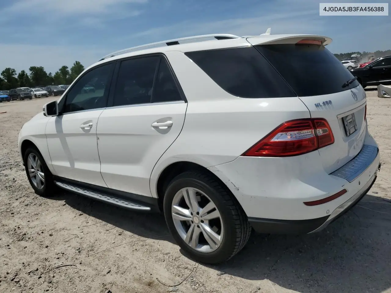 2015 Mercedes-Benz Ml 350 VIN: 4JGDA5JB3FA456388 Lot: 56892015