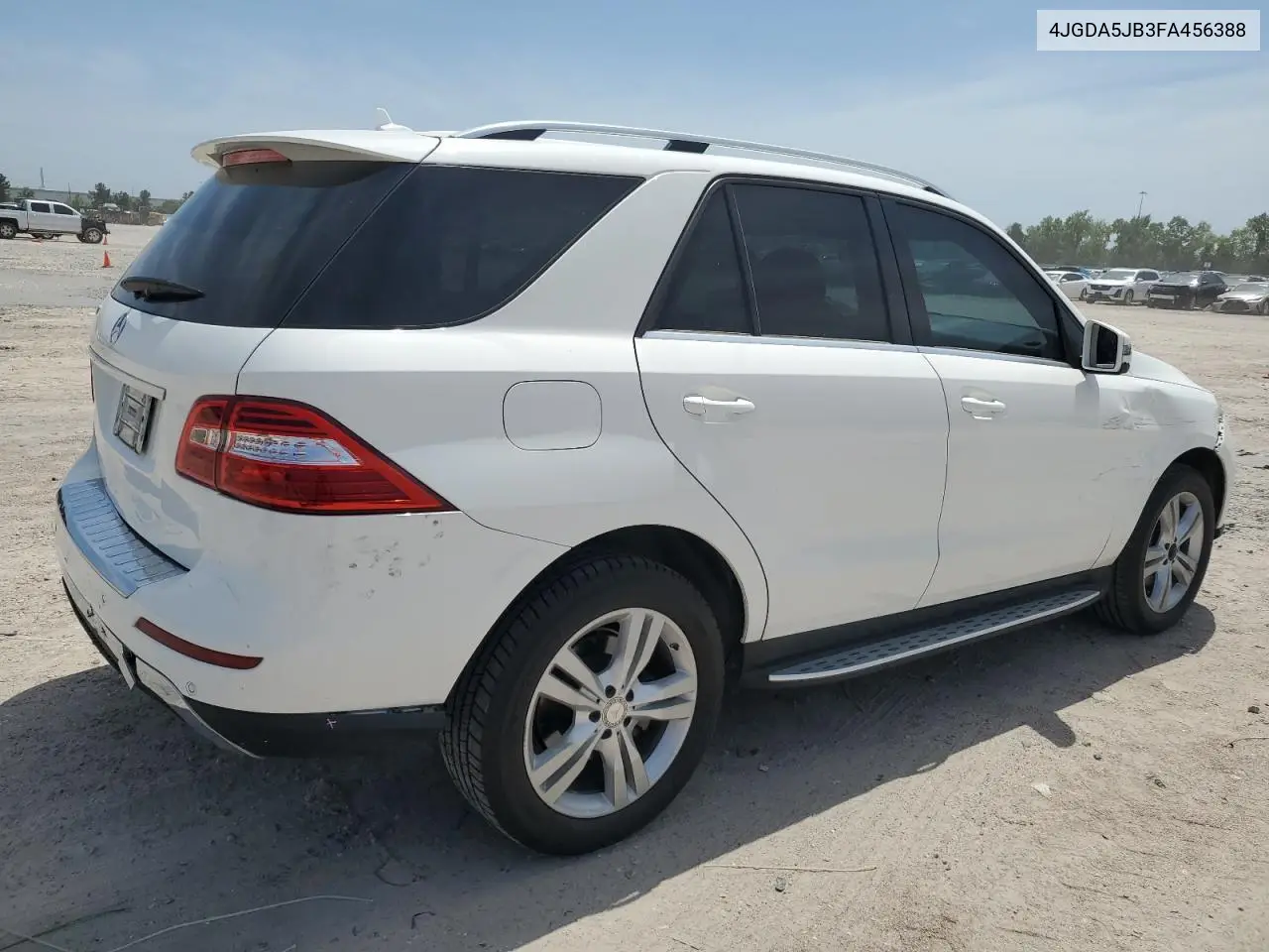 2015 Mercedes-Benz Ml 350 VIN: 4JGDA5JB3FA456388 Lot: 56892015