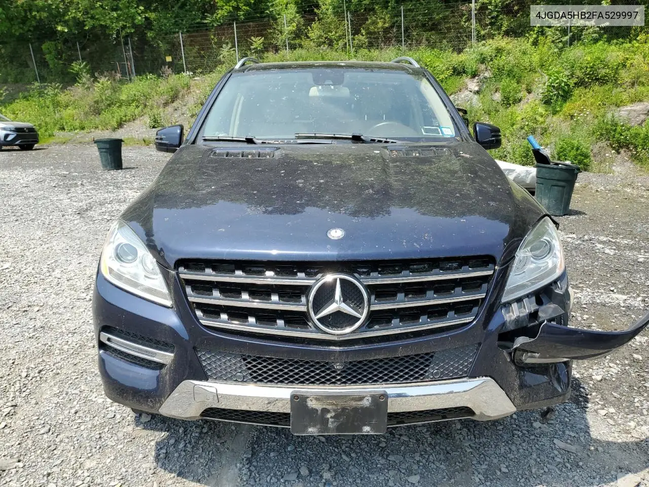 2015 Mercedes-Benz Ml 350 4Matic VIN: 4JGDA5HB2FA529997 Lot: 59504795