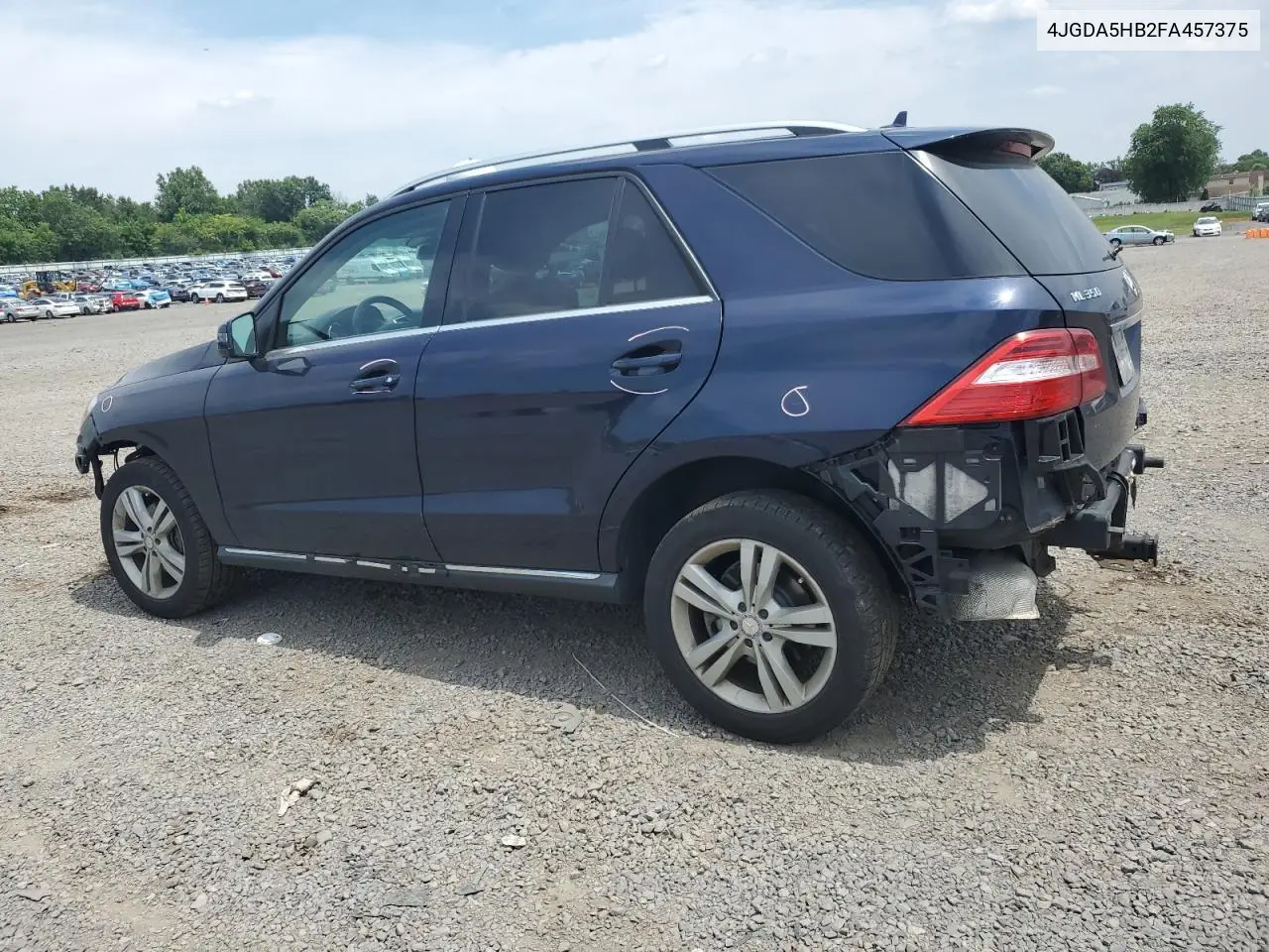 2015 Mercedes-Benz Ml 350 4Matic VIN: 4JGDA5HB2FA457375 Lot: 62049545