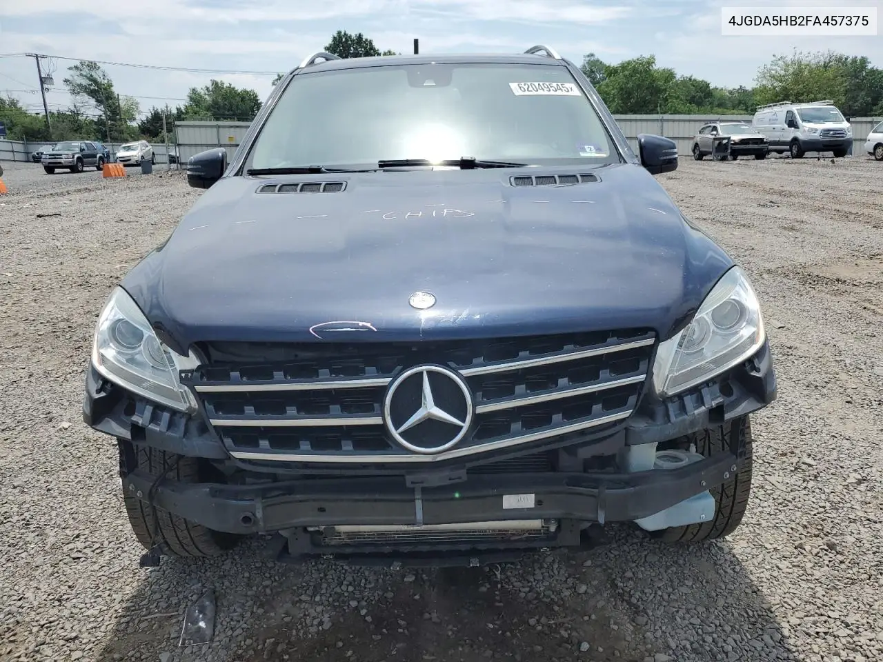 2015 Mercedes-Benz Ml 350 4Matic VIN: 4JGDA5HB2FA457375 Lot: 62049545