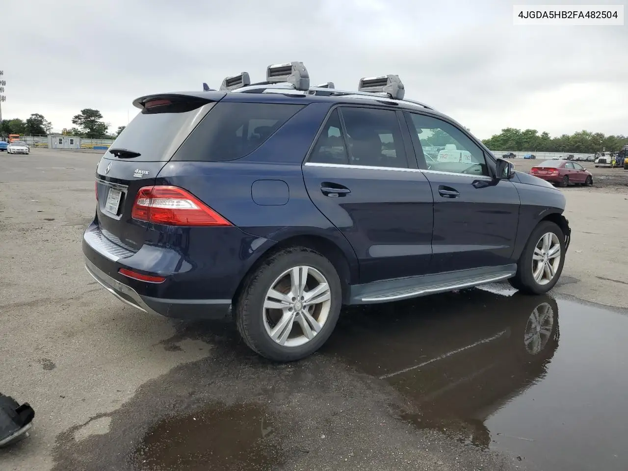 2015 Mercedes-Benz Ml 350 4Matic VIN: 4JGDA5HB2FA482504 Lot: 62188575