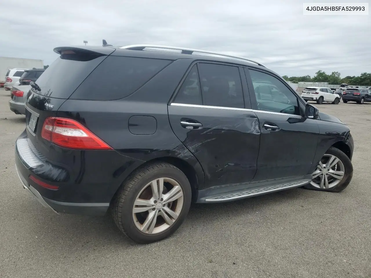 2015 Mercedes-Benz Ml 350 4Matic VIN: 4JGDA5HB5FA529993 Lot: 62342035