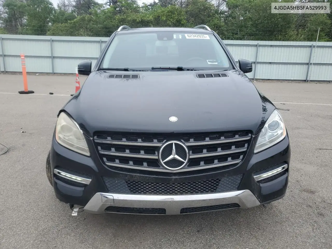 2015 Mercedes-Benz Ml 350 4Matic VIN: 4JGDA5HB5FA529993 Lot: 62342035