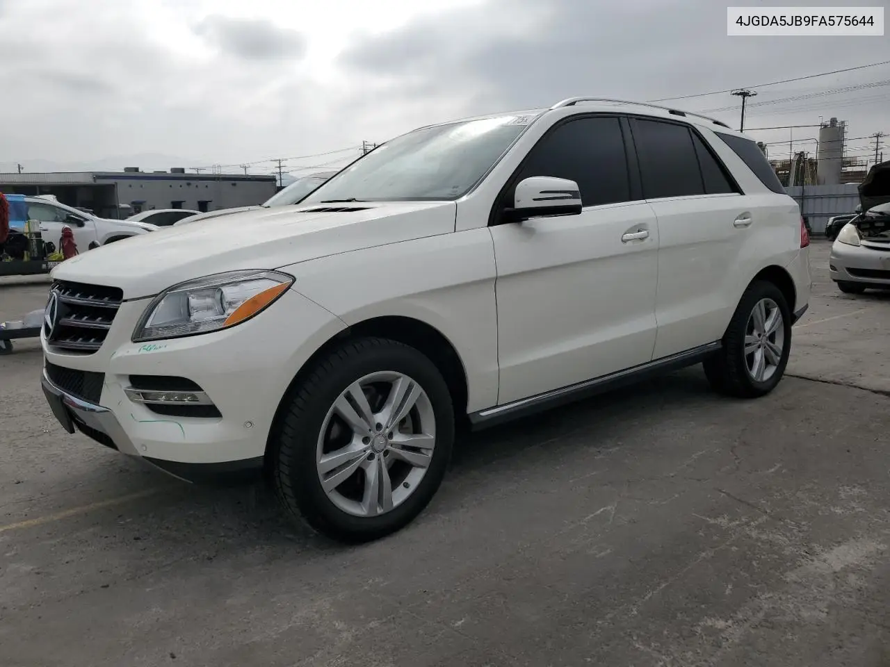 2015 Mercedes-Benz Ml 350 VIN: 4JGDA5JB9FA575644 Lot: 62461775