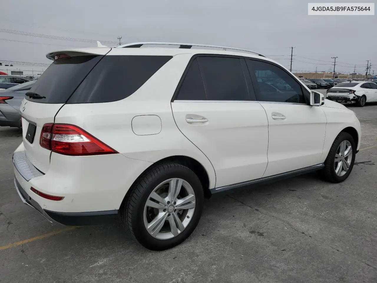 2015 Mercedes-Benz Ml 350 VIN: 4JGDA5JB9FA575644 Lot: 62461775