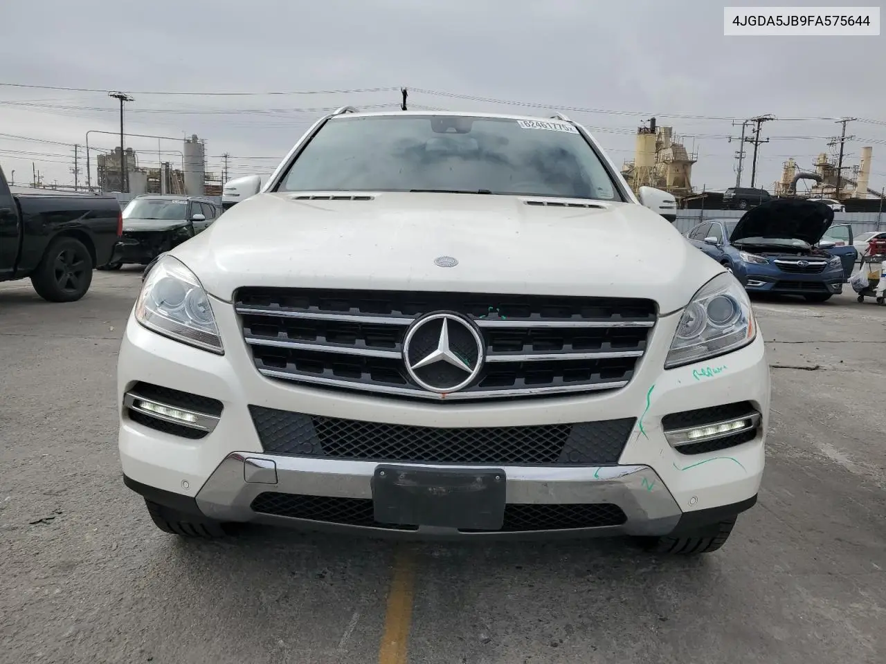2015 Mercedes-Benz Ml 350 VIN: 4JGDA5JB9FA575644 Lot: 62461775