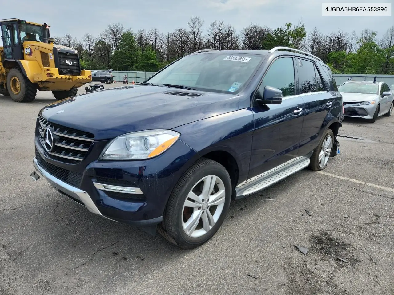 2015 Mercedes-Benz Ml 350 4Matic VIN: 4JGDA5HB6FA553896 Lot: 62833965