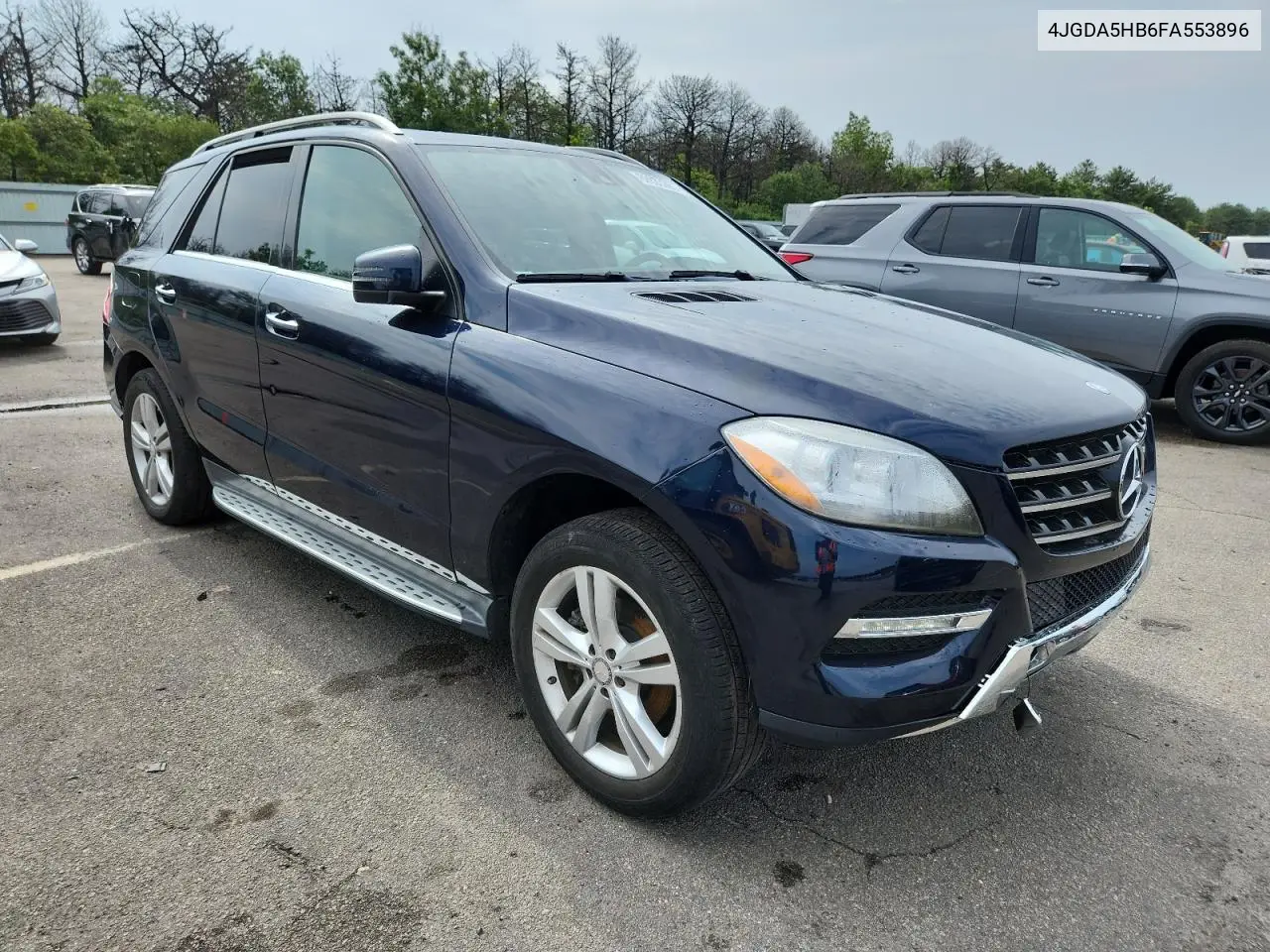 2015 Mercedes-Benz Ml 350 4Matic VIN: 4JGDA5HB6FA553896 Lot: 62833965