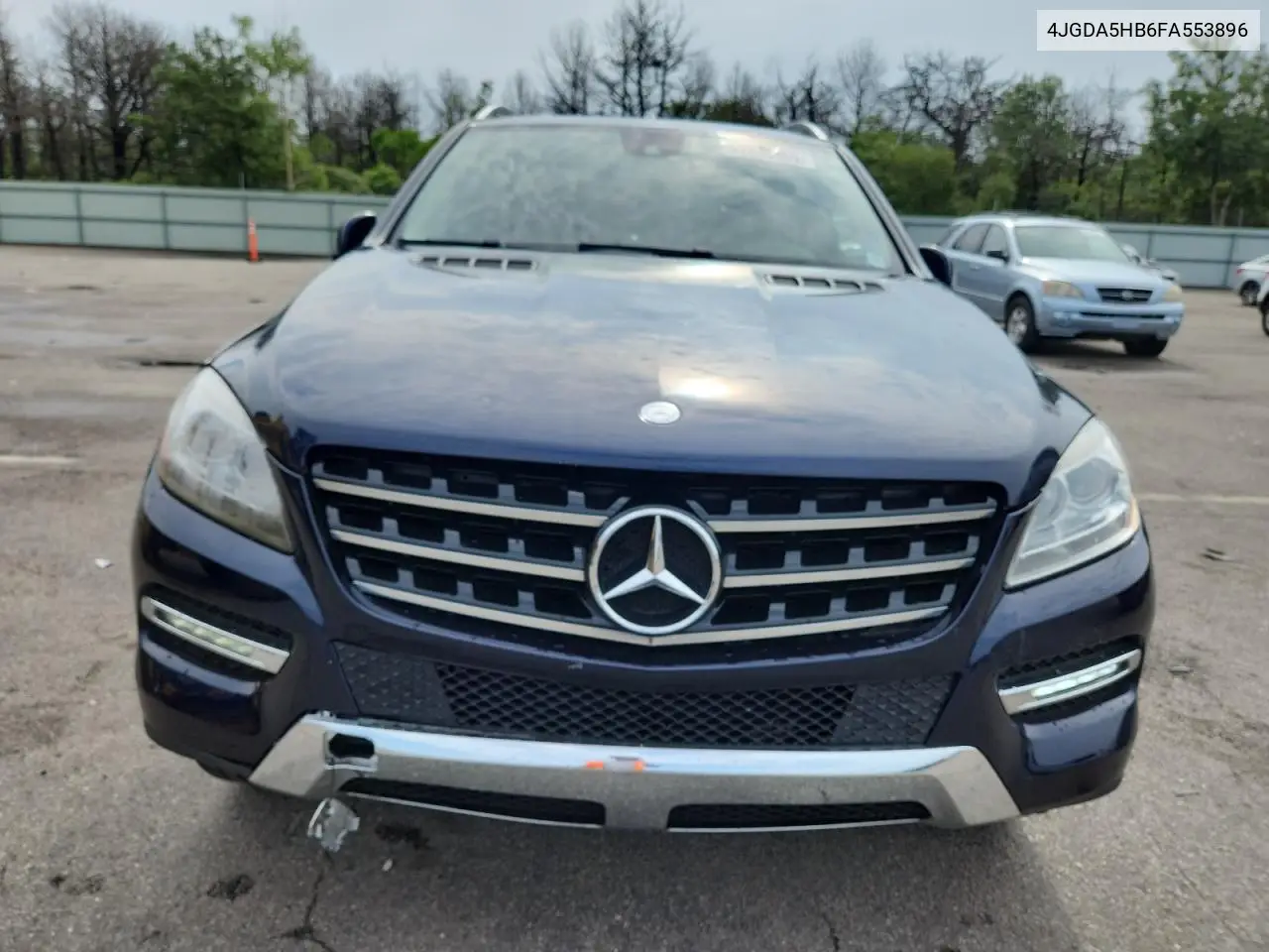 2015 Mercedes-Benz Ml 350 4Matic VIN: 4JGDA5HB6FA553896 Lot: 62833965