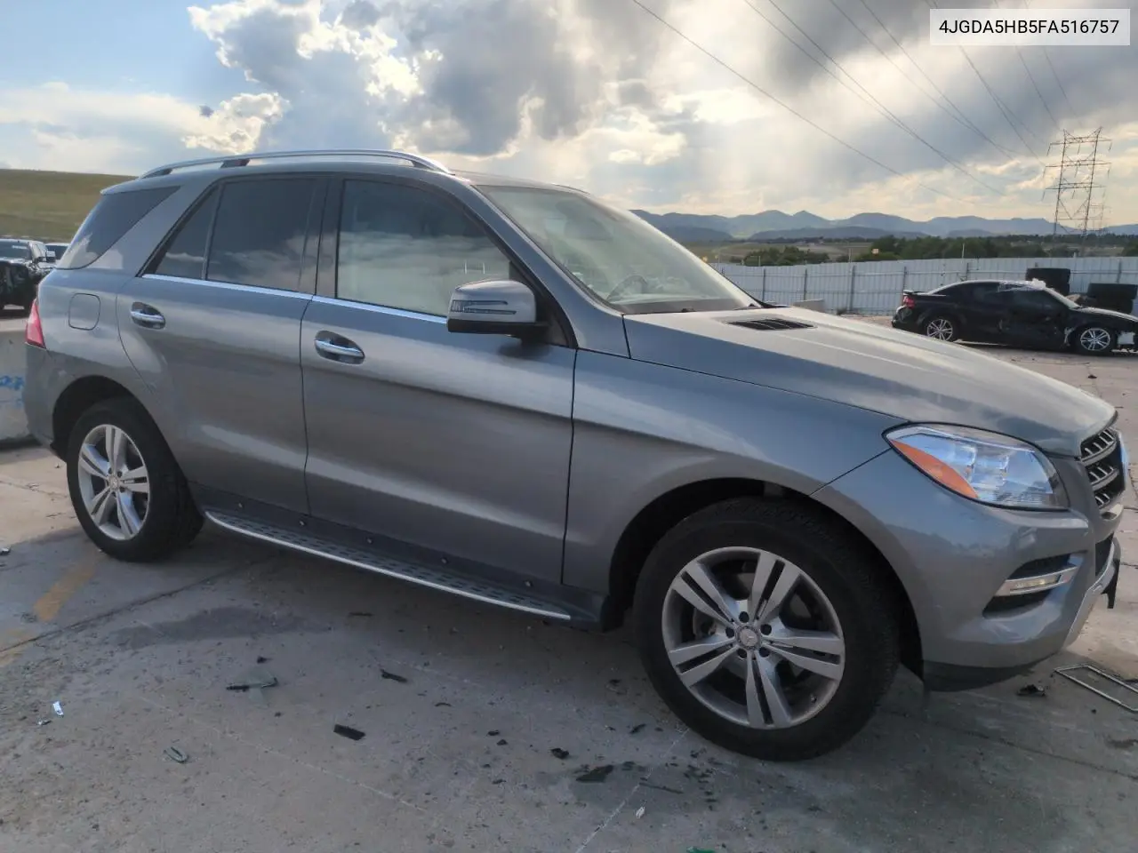 2015 Mercedes-Benz Ml 350 4Matic VIN: 4JGDA5HB5FA516757 Lot: 62855535