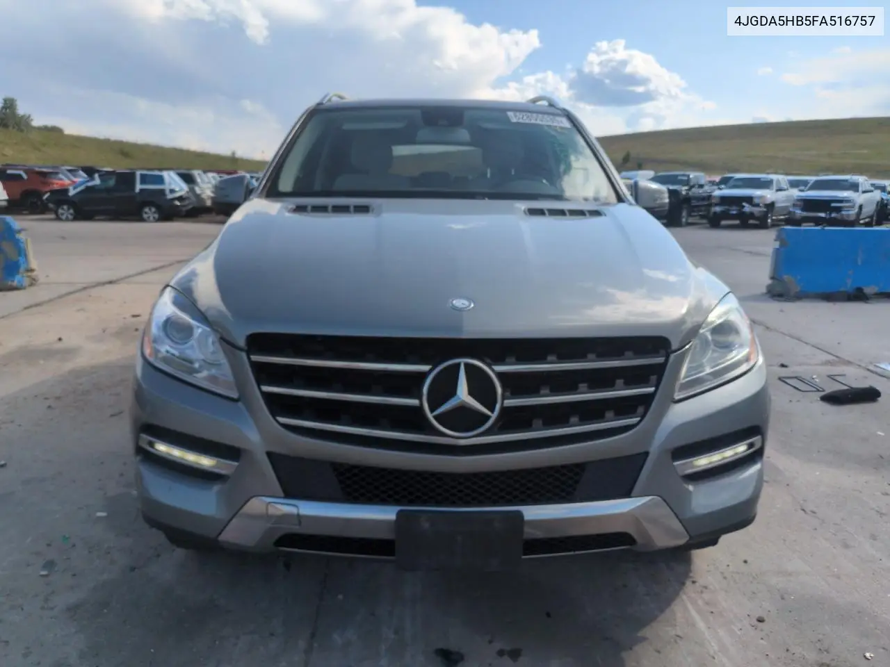 2015 Mercedes-Benz Ml 350 4Matic VIN: 4JGDA5HB5FA516757 Lot: 62855535