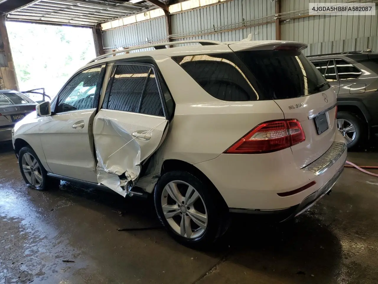 2015 Mercedes-Benz Ml 350 4Matic VIN: 4JGDA5HB8FA582087 Lot: 62895635