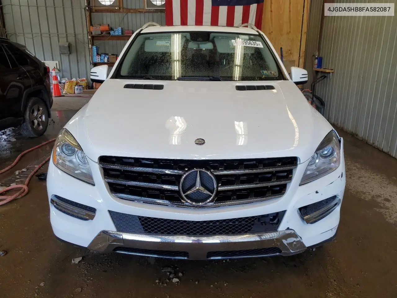 2015 Mercedes-Benz Ml 350 4Matic VIN: 4JGDA5HB8FA582087 Lot: 62895635