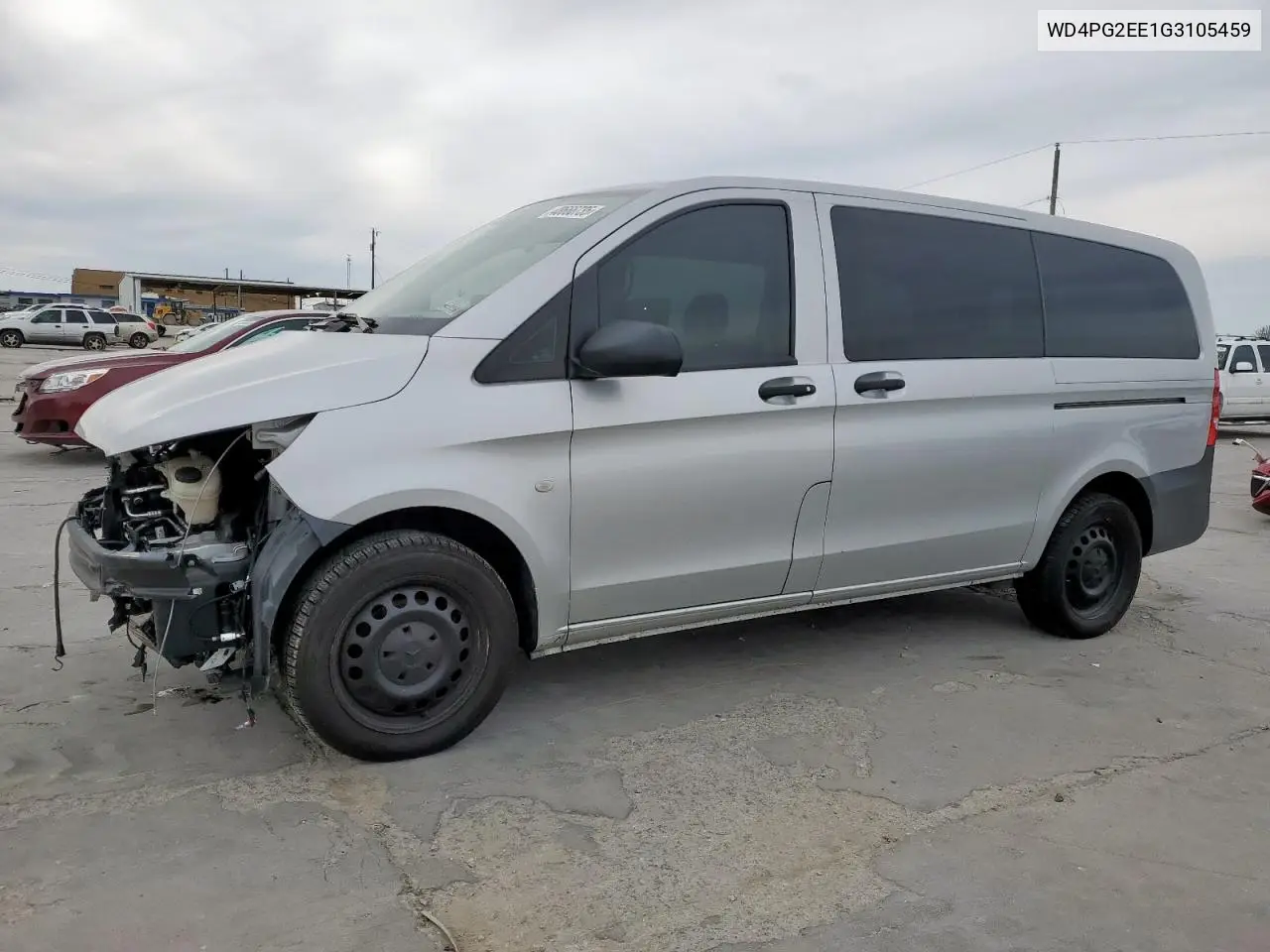 2016 Mercedes-Benz Metris VIN: WD4PG2EE1G3105459 Lot: 48666735