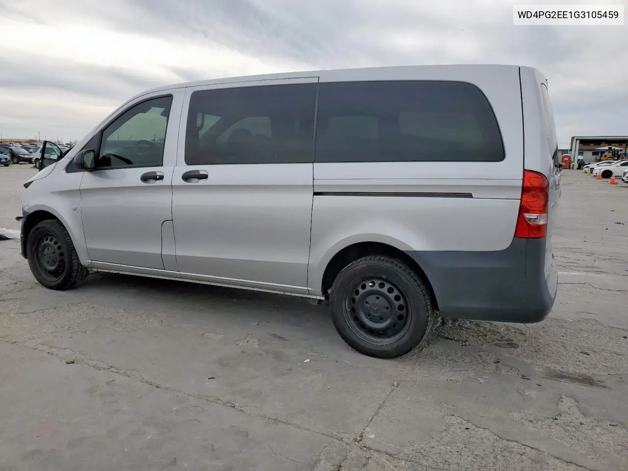 2016 Mercedes-Benz Metris VIN: WD4PG2EE1G3105459 Lot: 48666735