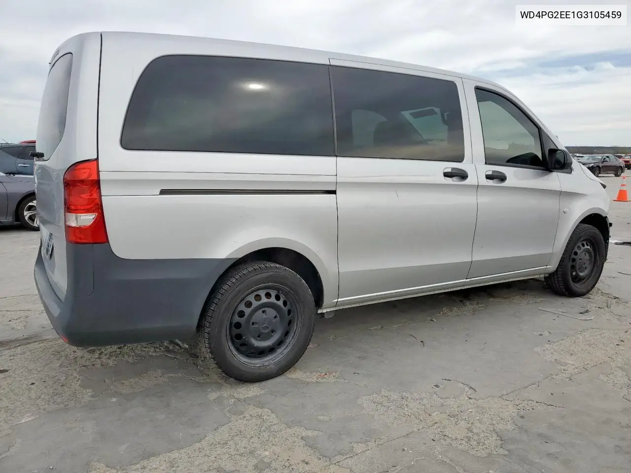 2016 Mercedes-Benz Metris VIN: WD4PG2EE1G3105459 Lot: 48666735