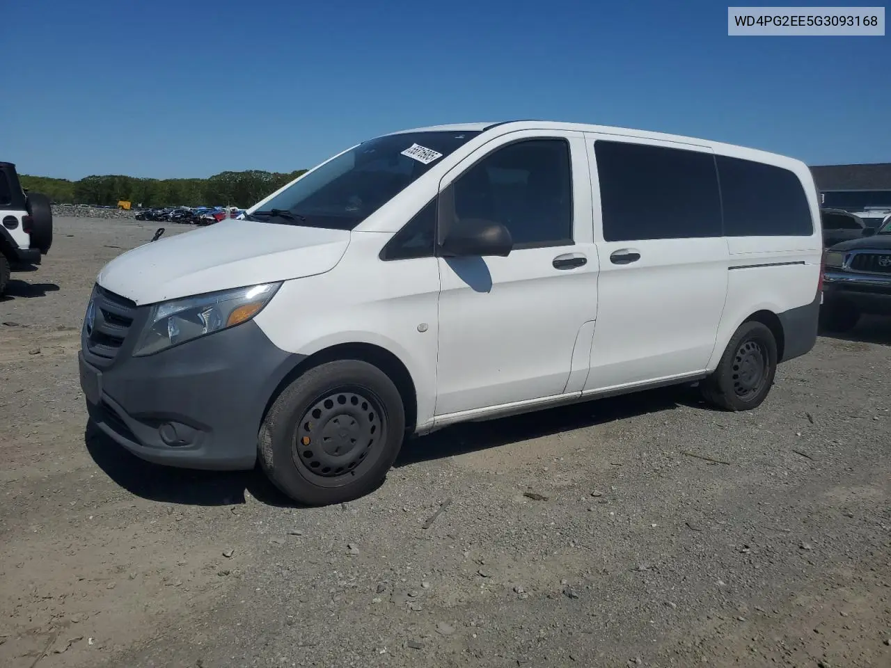 2016 Mercedes-Benz Metris VIN: WD4PG2EE5G3093168 Lot: 55816985