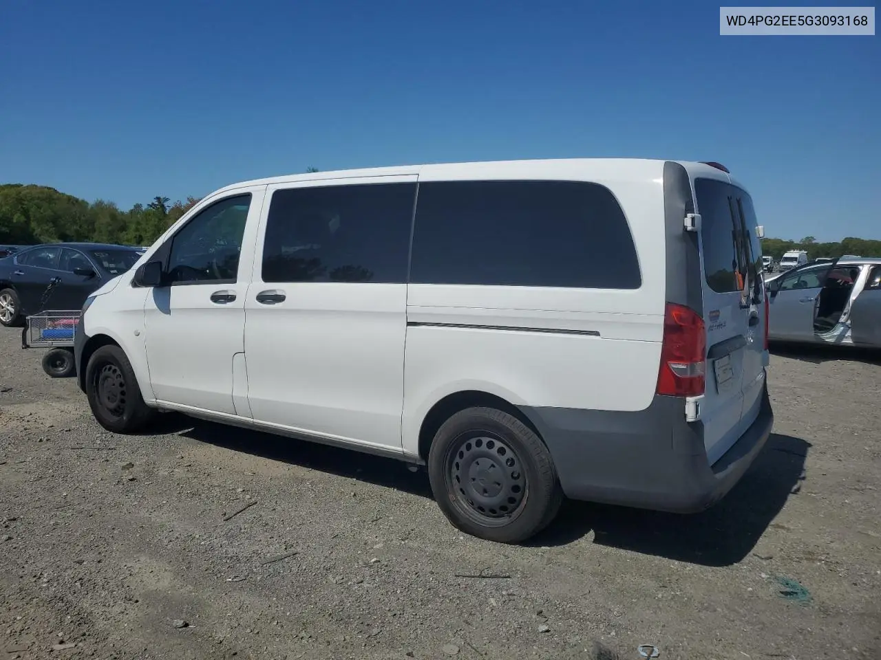 2016 Mercedes-Benz Metris VIN: WD4PG2EE5G3093168 Lot: 55816985