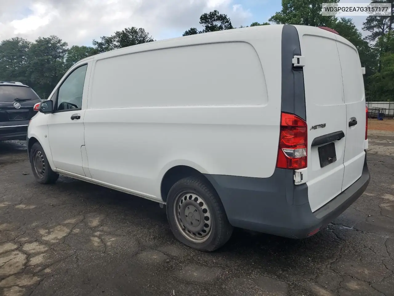 2016 Mercedes-Benz Metris VIN: WD3PG2EA7G3157177 Lot: 56209435