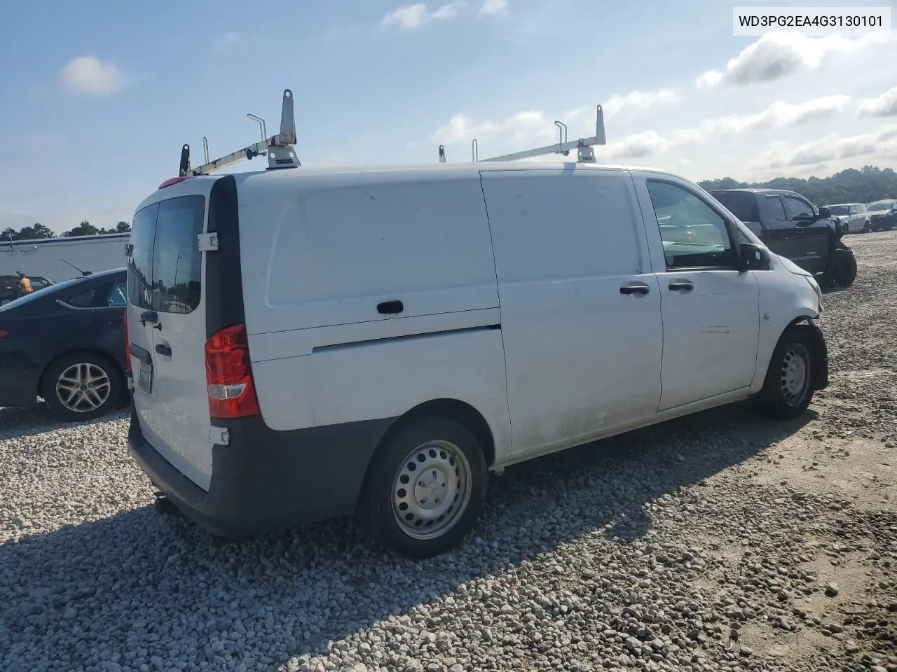 2016 Mercedes-Benz Metris VIN: WD3PG2EA4G3130101 Lot: 60572095