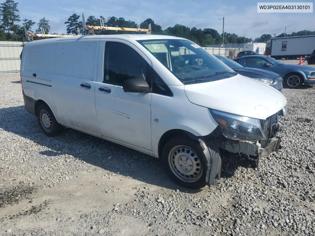 2016 Mercedes-Benz Metris VIN: WD3PG2EA4G3130101 Lot: 60572095