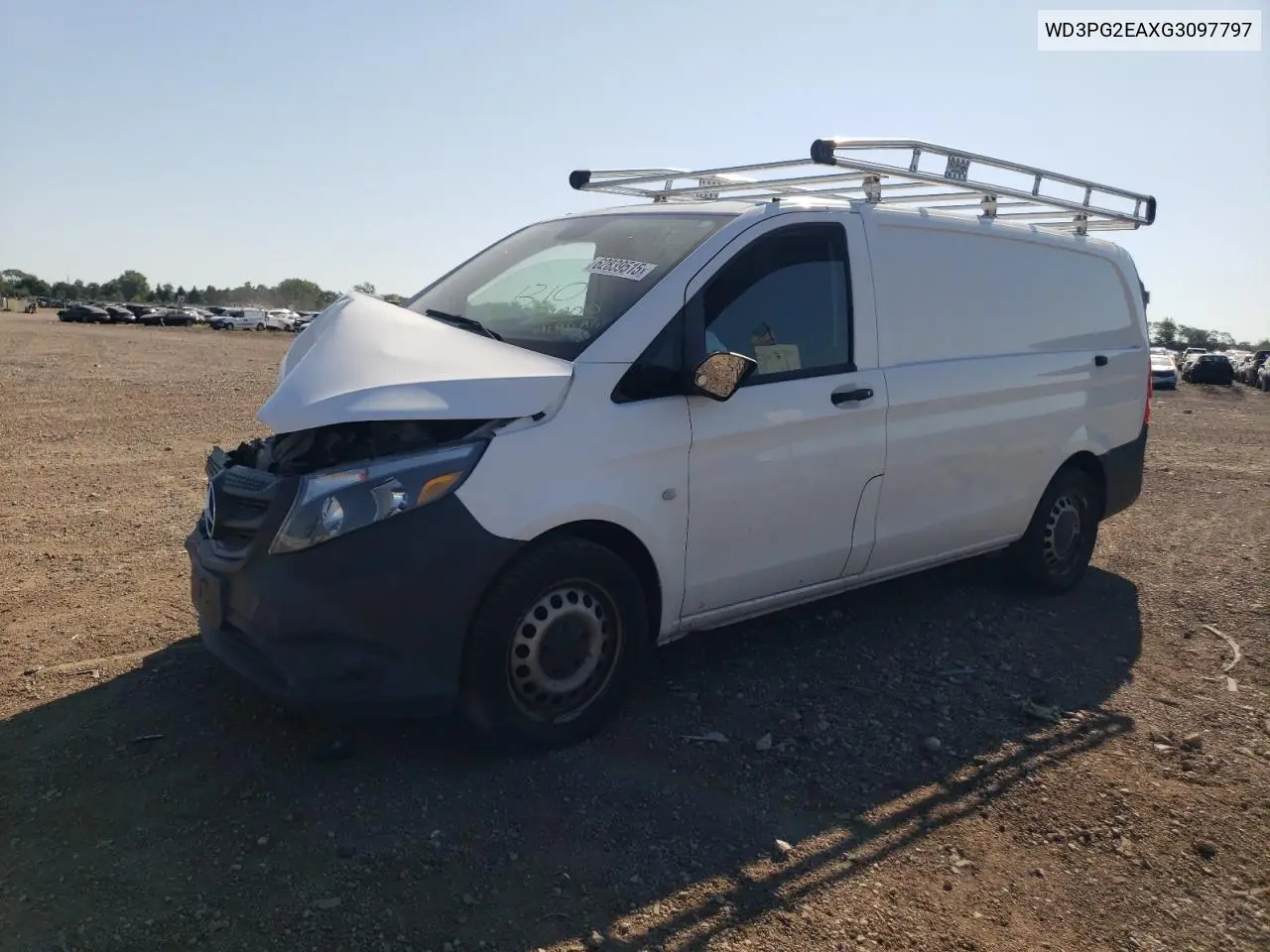 2016 Mercedes-Benz Metris VIN: WD3PG2EAXG3097797 Lot: 62839515