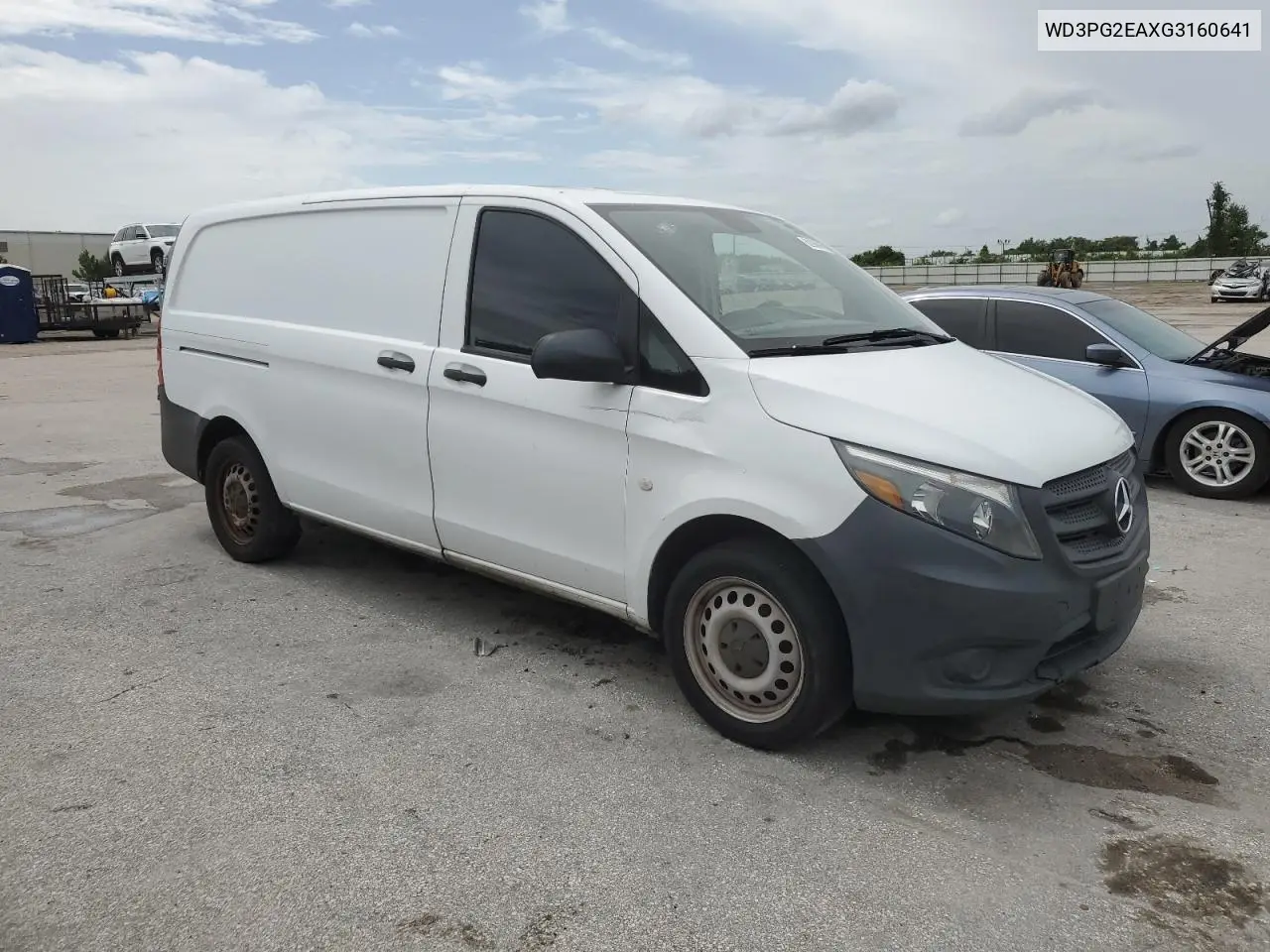 2016 Mercedes-Benz Metris VIN: WD3PG2EAXG3160641 Lot: 62968965