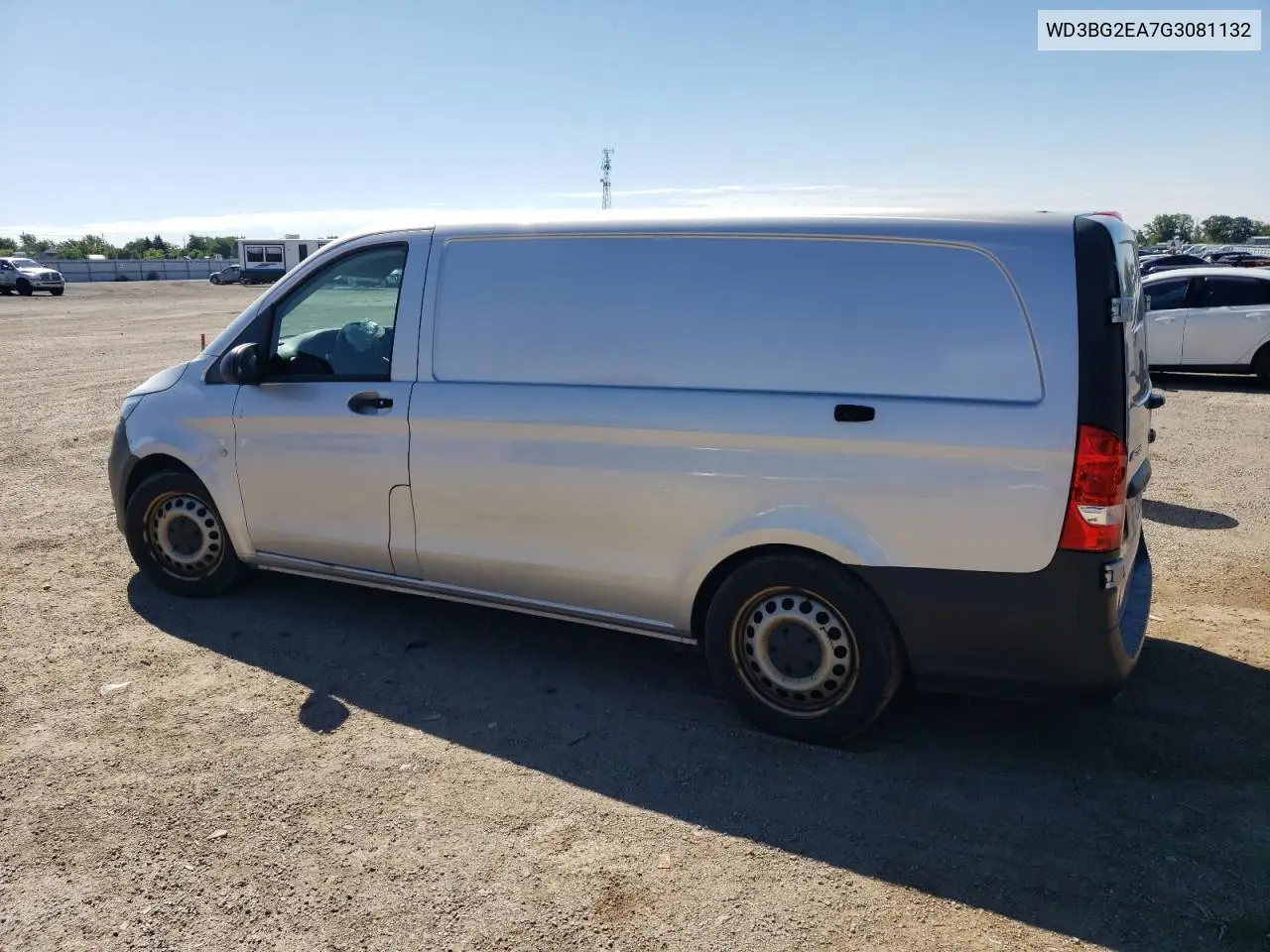 2016 Mercedes-Benz Metris VIN: WD3BG2EA7G3081132 Lot: 64933605