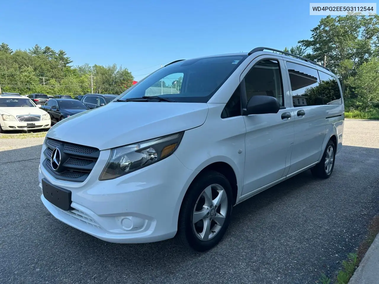 2016 Mercedes-Benz Metris VIN: WD4PG2EE5G3112544 Lot: 65294175