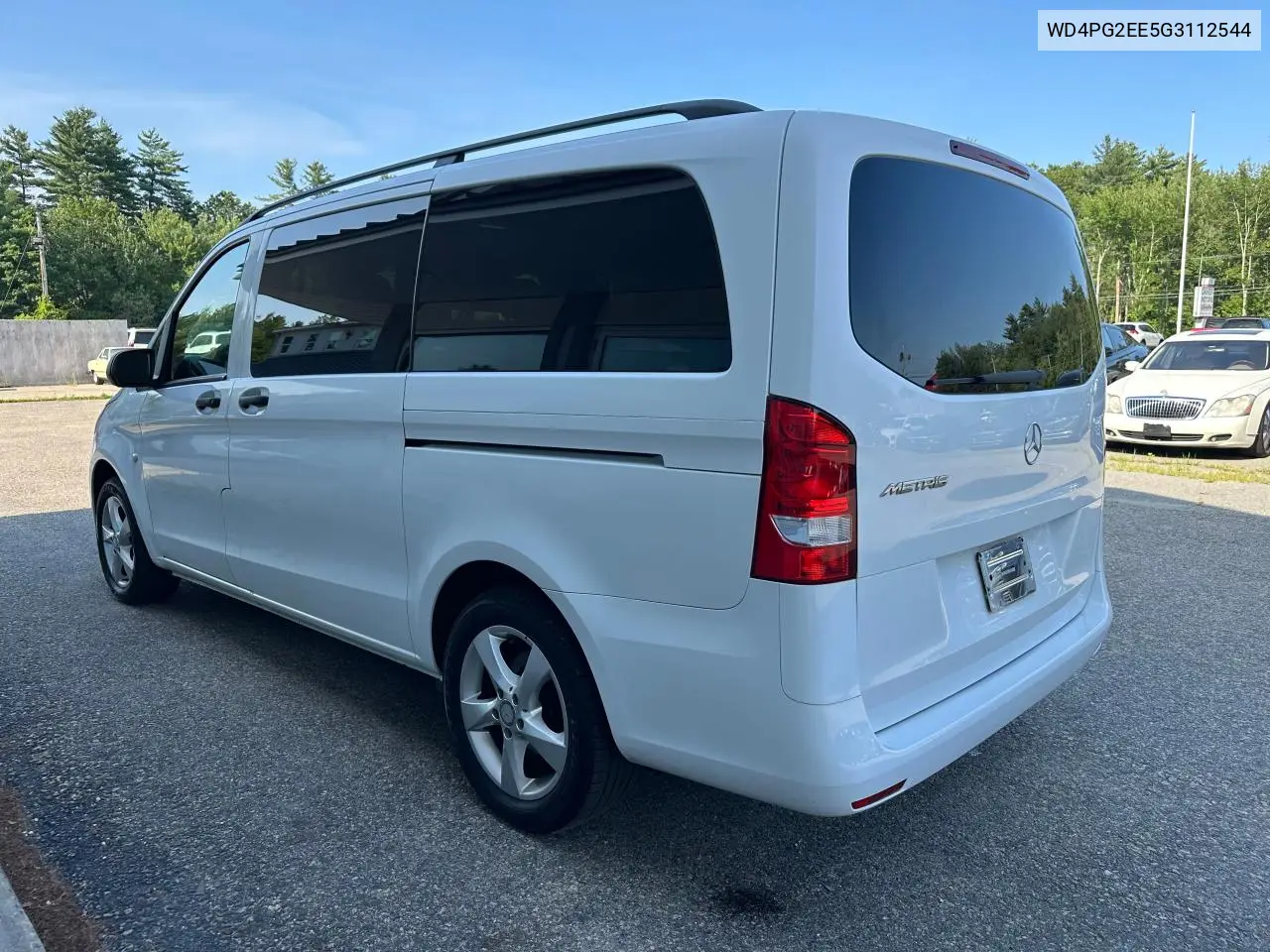 2016 Mercedes-Benz Metris VIN: WD4PG2EE5G3112544 Lot: 65294175