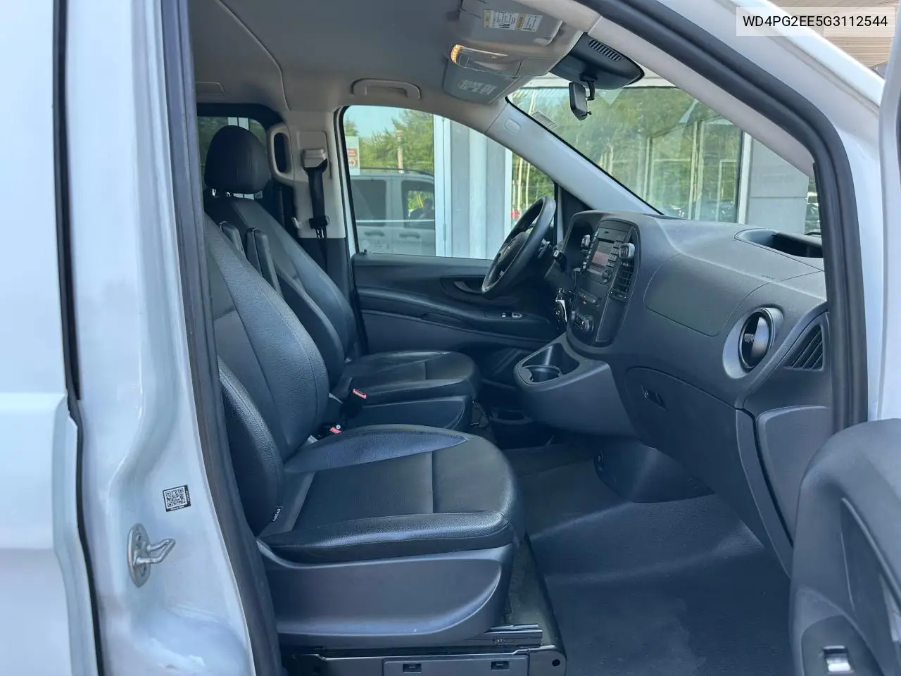 2016 Mercedes-Benz Metris VIN: WD4PG2EE5G3112544 Lot: 65294175