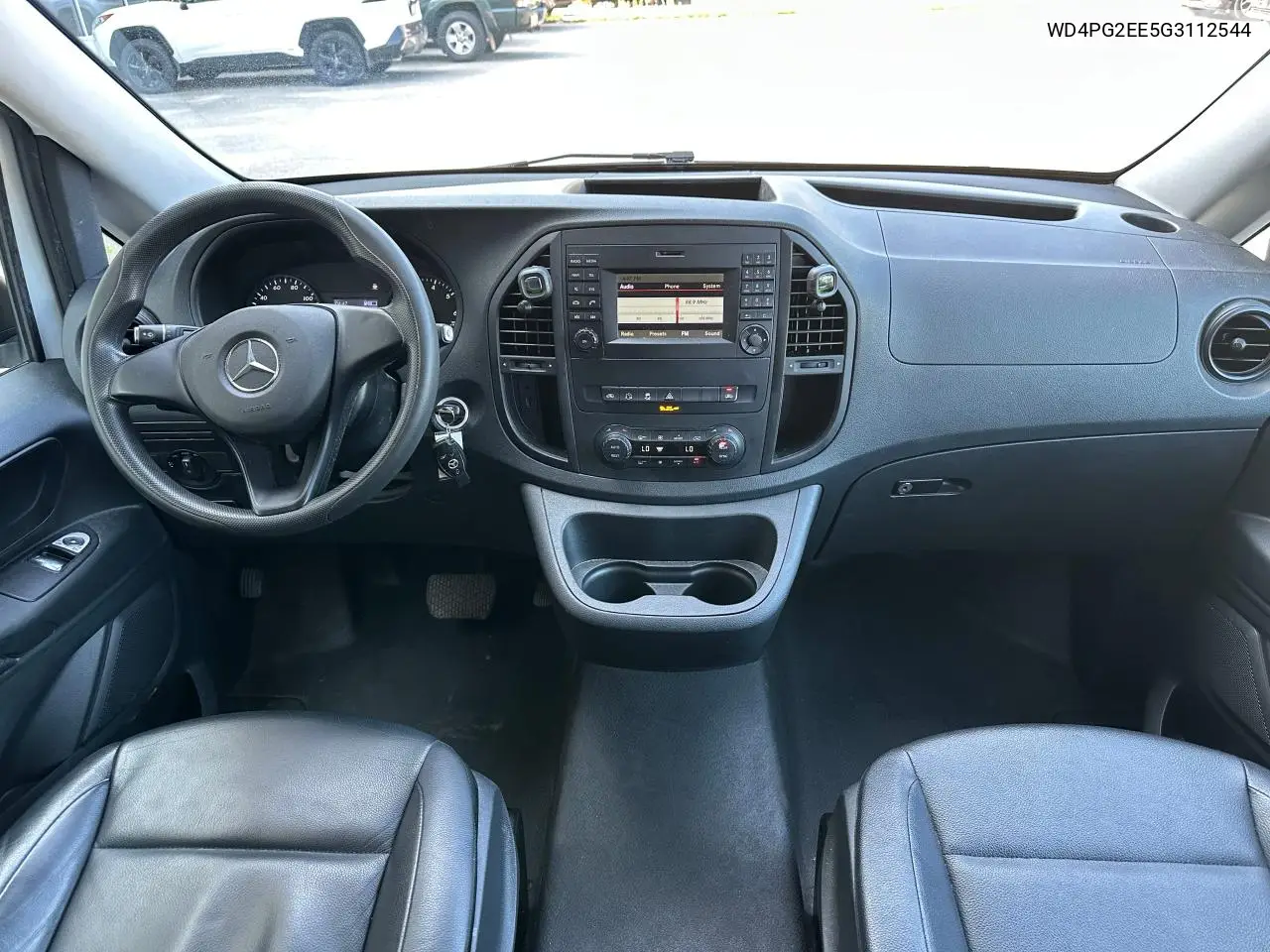 2016 Mercedes-Benz Metris VIN: WD4PG2EE5G3112544 Lot: 65294175