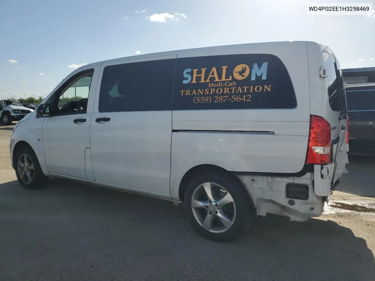 2017 Mercedes-Benz Metris VIN: WD4PG2EE1H3298469 Lot: 51941285