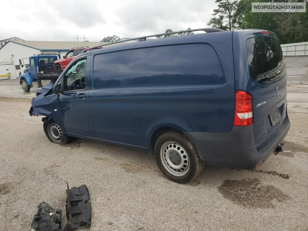 2017 Mercedes-Benz Metris VIN: WD3PG2EA2H3334686 Lot: 52012805