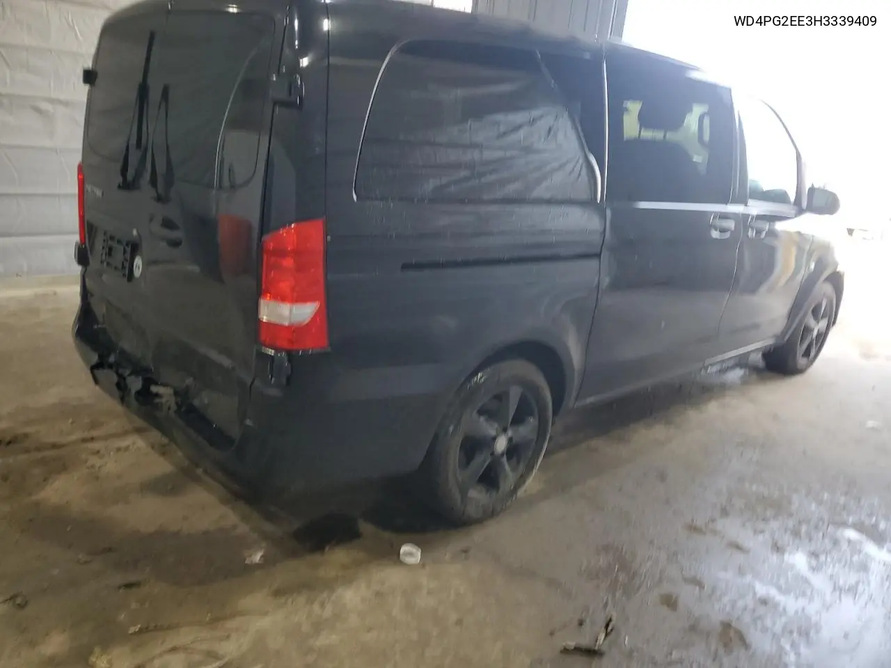 2017 Mercedes-Benz Metris VIN: WD4PG2EE3H3339409 Lot: 53785355