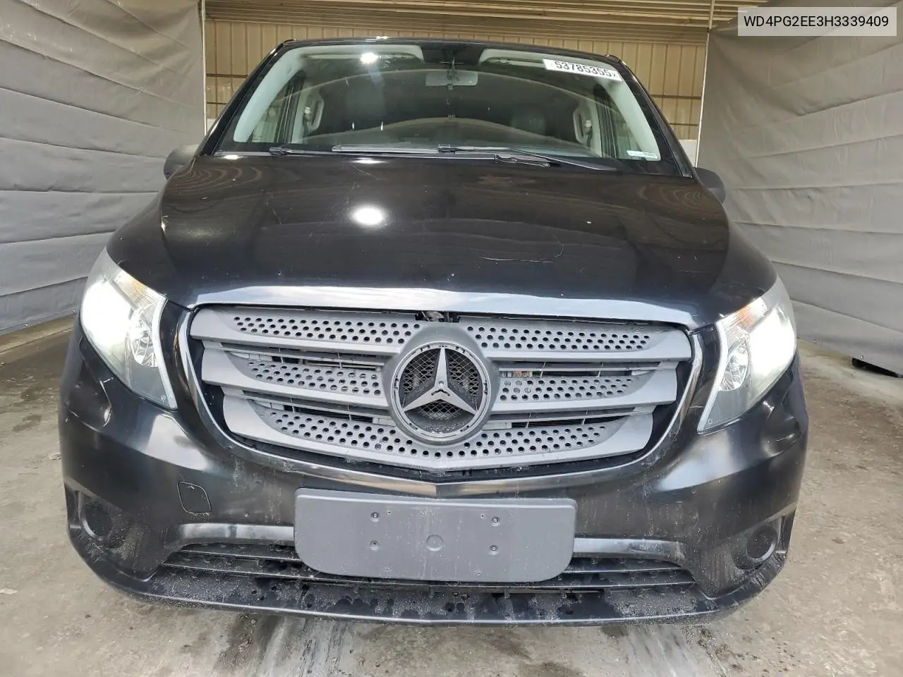 2017 Mercedes-Benz Metris VIN: WD4PG2EE3H3339409 Lot: 53785355