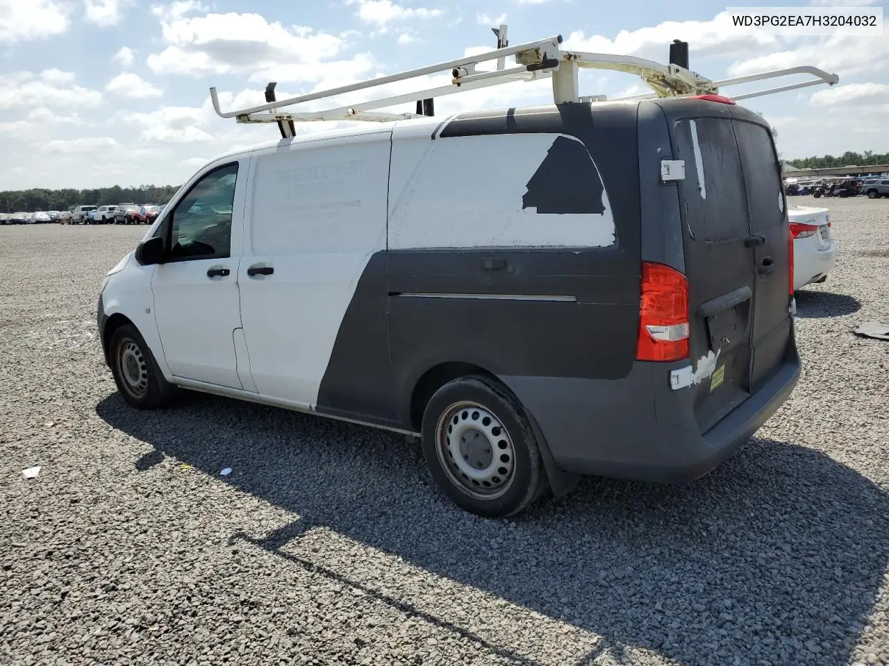 2017 Mercedes-Benz Metris VIN: WD3PG2EA7H3204032 Lot: 54298425