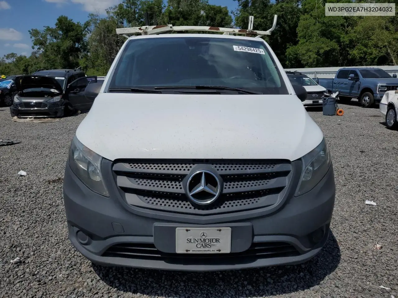 2017 Mercedes-Benz Metris VIN: WD3PG2EA7H3204032 Lot: 54298425
