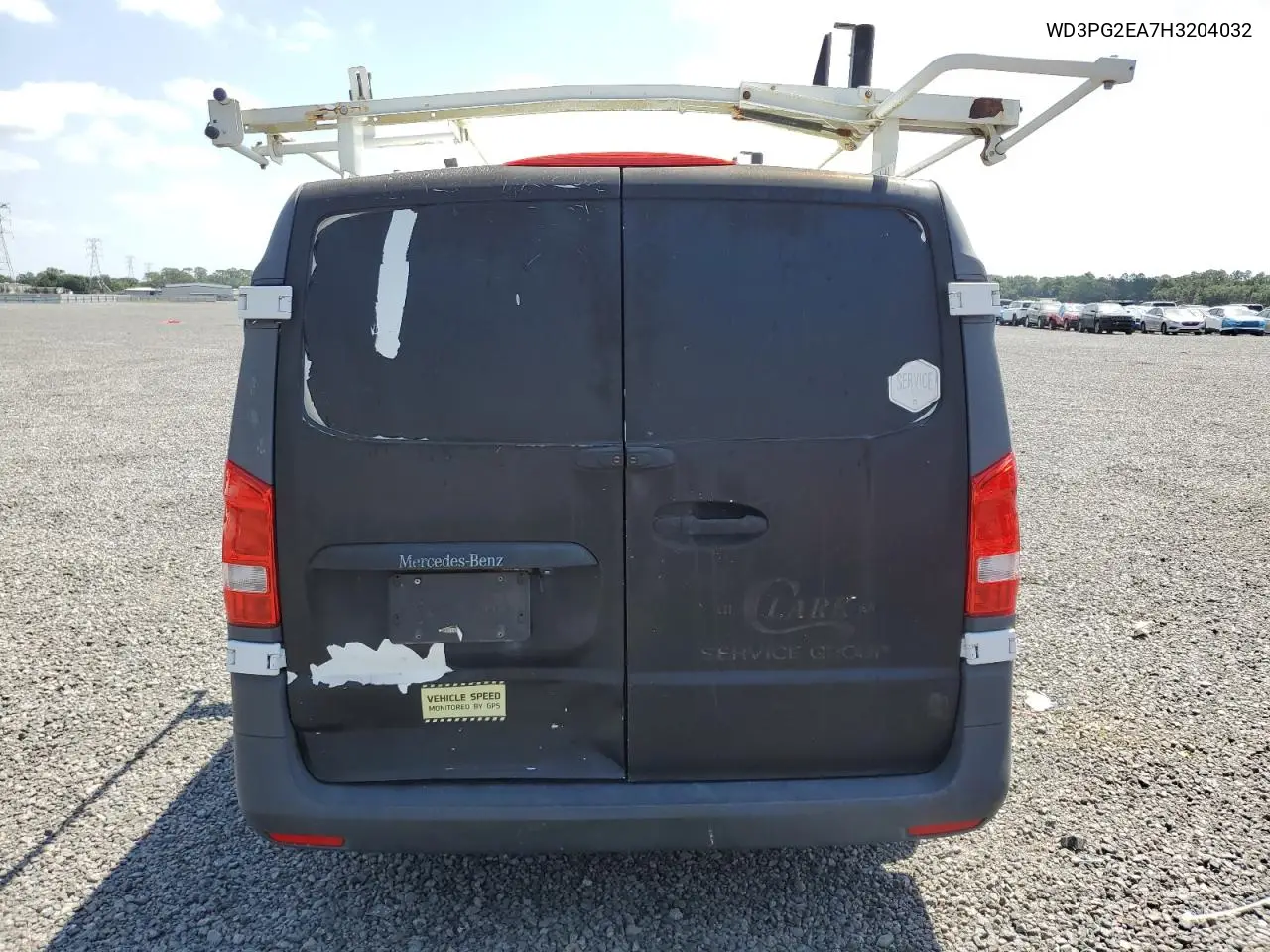 2017 Mercedes-Benz Metris VIN: WD3PG2EA7H3204032 Lot: 54298425