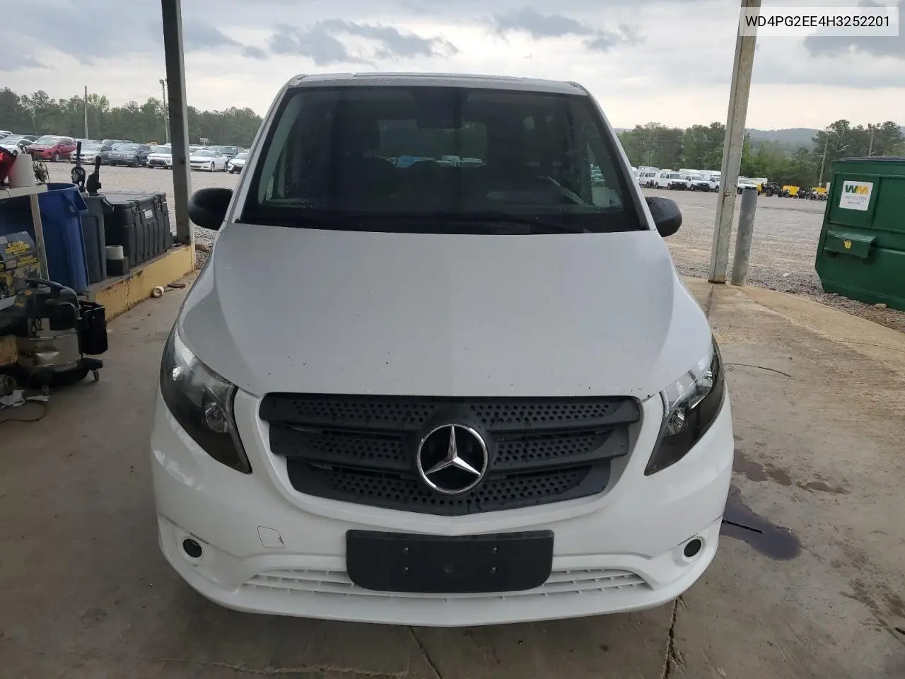 2017 Mercedes-Benz Metris VIN: WD4PG2EE4H3252201 Lot: 54687135