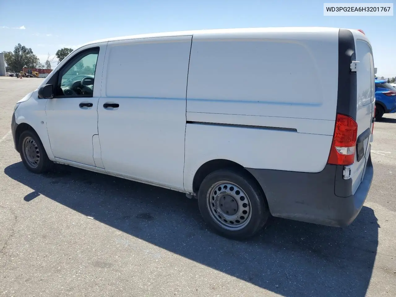 2017 Mercedes-Benz Metris VIN: WD3PG2EA6H3201767 Lot: 62707745