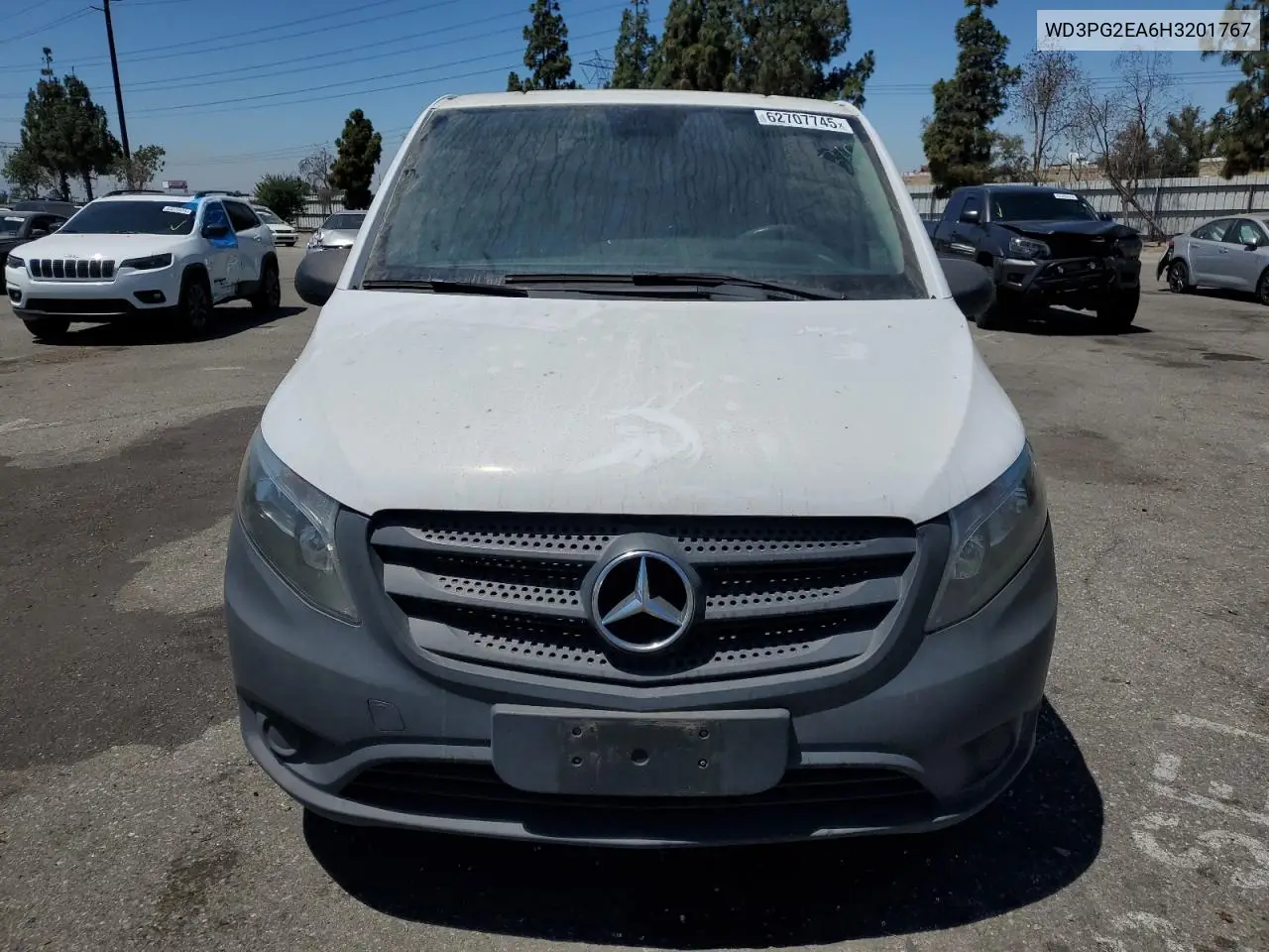 2017 Mercedes-Benz Metris VIN: WD3PG2EA6H3201767 Lot: 62707745