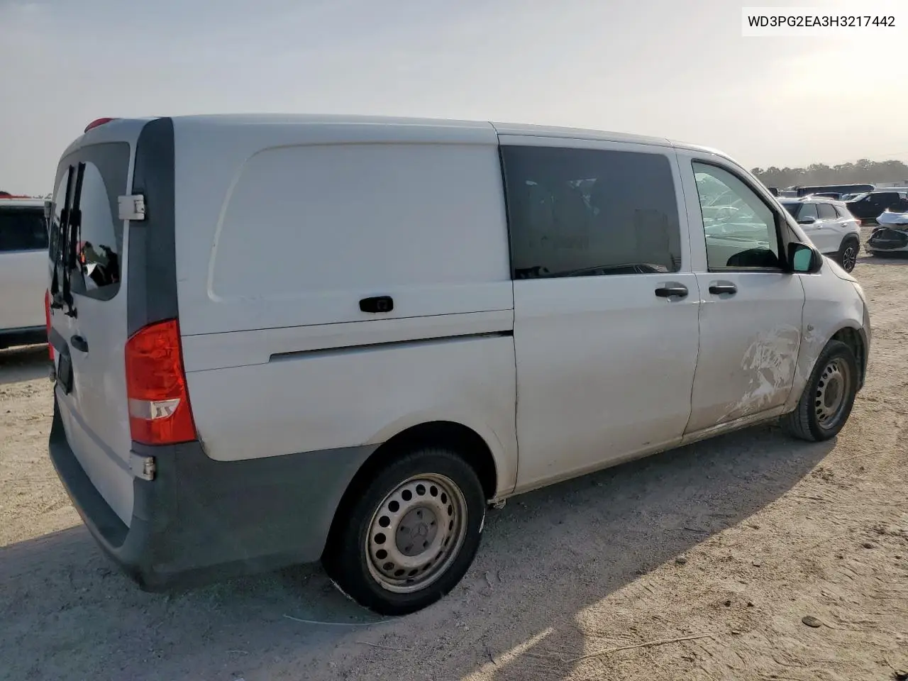 2017 Mercedes-Benz Metris VIN: WD3PG2EA3H3217442 Lot: 63302665