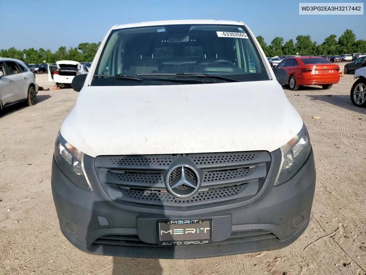 2017 Mercedes-Benz Metris VIN: WD3PG2EA3H3217442 Lot: 63302665